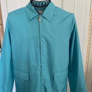 Turquoise Casual Jacket